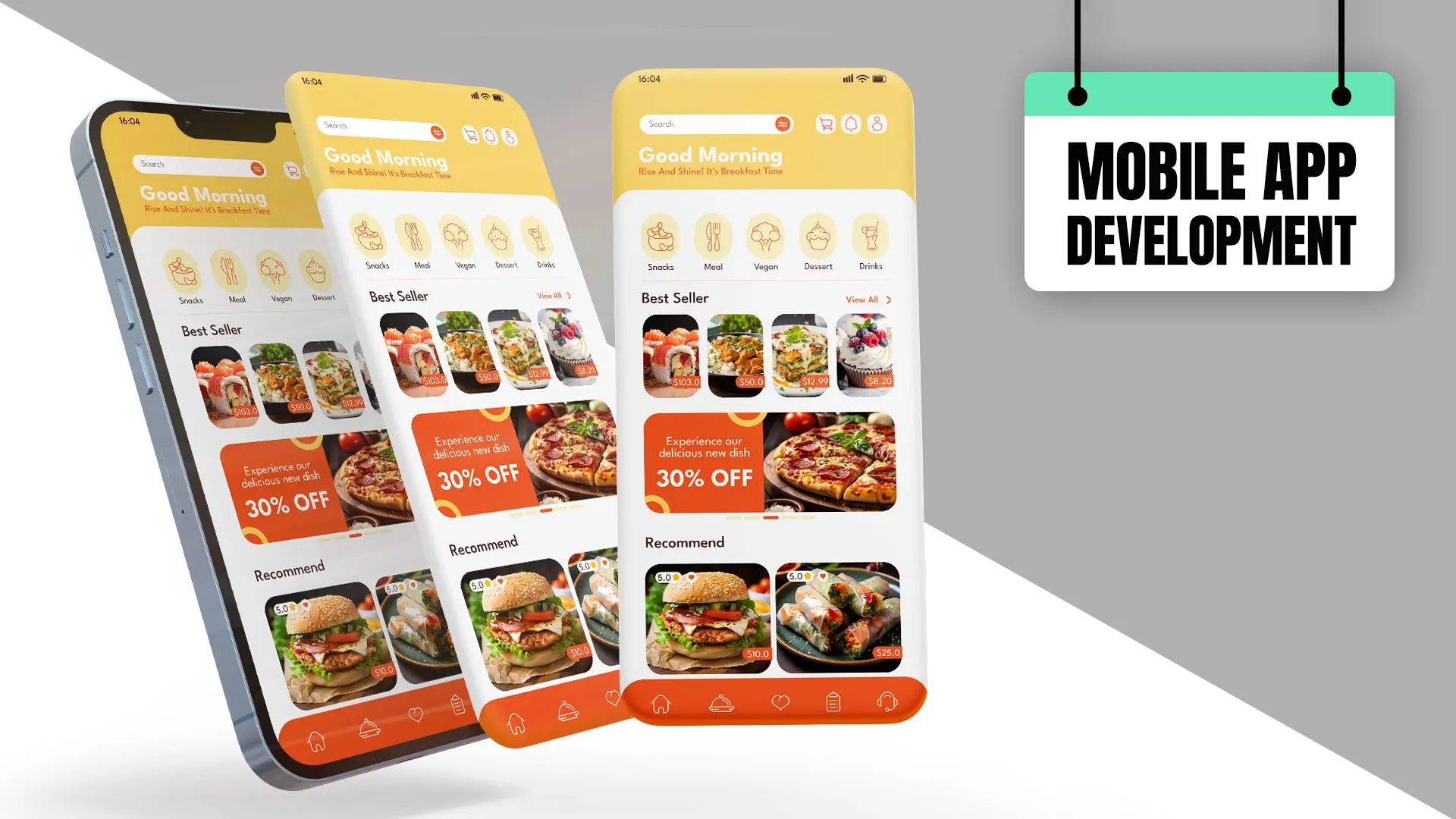 Mobile app development for Android and iOS